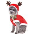 thumbnail image 2 of Mascota Cachorro Perro Navidad Elk Ropa Disfraz Fiesta de Navidad Abrigo Ropa WD.WDQZL Hogar, 2 of 5