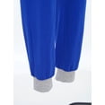 thumbnail image 6 of SiiRoh Children's Special Needs Adaptive Clothing Boys Short Sleeve Soft Overalls Long Leg Zip Back Jumpsuit Royal Blue 16, 6 of 7