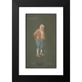 thumbnail image 2 of Pipein Gamba 15x24 Black Modern Framed Museum Art Print Titled - Old Farmer (1906), 2 of 5