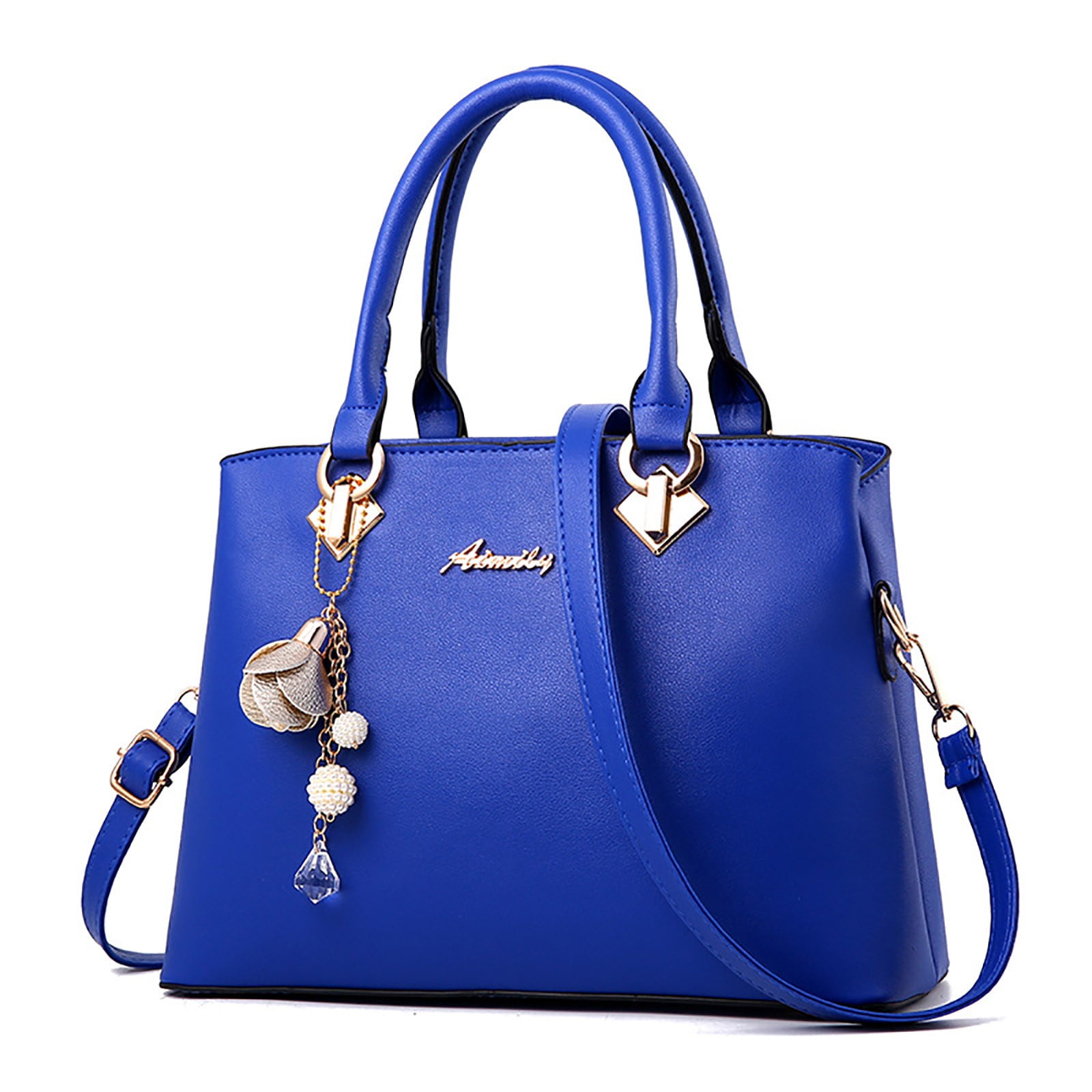 Purse and Handbags for Women Ladies Leather Zipper Crossbody Satchel Bags Women's Top Handle Shoulder Totes