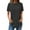 Black, variant on 2025 Womens Short Sleeve Shirts Casual Summer Crew Neck T Shirts Basic Tees Blouses Tunic Tops to Wear with Leggings