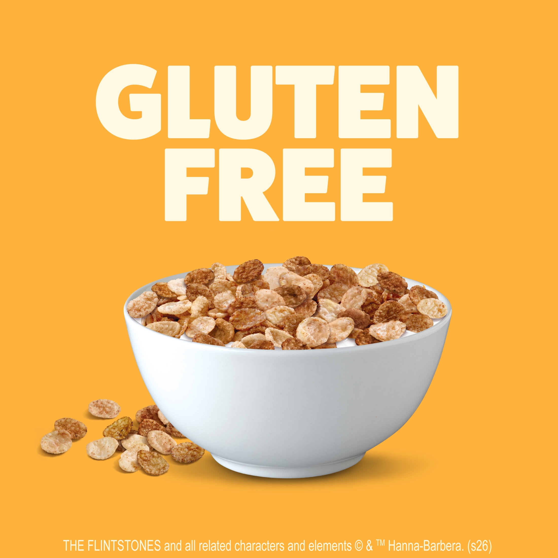 Cinnamon PEBBLES Gluten Free Breakfast Cereal, 19.5 oz Box
