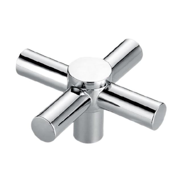 Manija de grifo de aleación de zinc, confiable, fácil de instalar, reemplazo de perilla de grifo, manija de grifo de brazo transversal para lavabo,