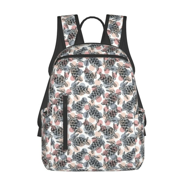 Disketp Turtle Mochila Ligera e Impermeable, Mochila de Día Resistente para Viajes, Senderismo y Uso Diario para Hombre y Mujer