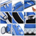 thumbnail image 3 of Pet Backpack Pet Portable Backpack Pet Travel Backpack Transparent Breathable Space Capsule, Blue, 3 of 5