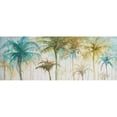 thumbnail image 3 of Pinto, Patricia 24x12 Black Modern Framed Museum Art Print Titled - Watercolor Palms, 3 of 5