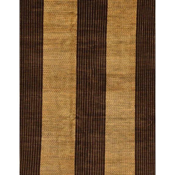 Ahgly Company Indoor Rectangle Abstract Red Abstract Area Rugs, 5' x 7'