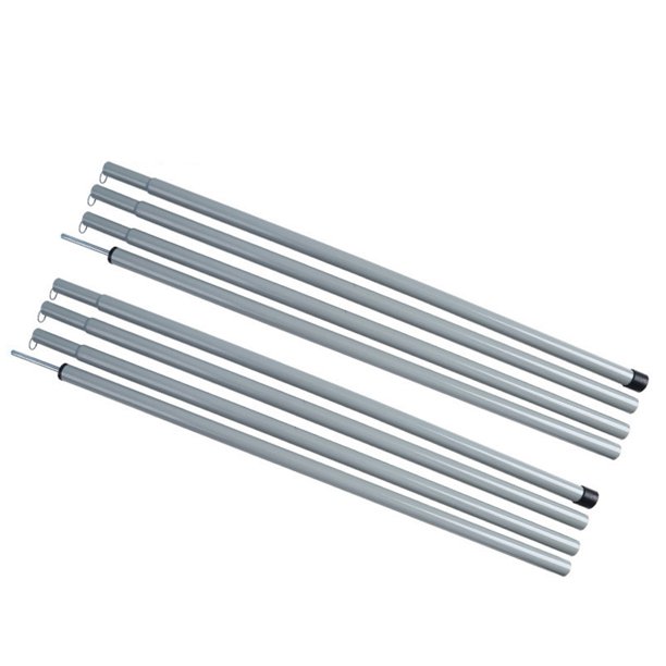 Adjustable Tarp Poles Aluminum Alloy Awning Support Pole Lightweight