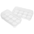 thumbnail image 1 of unbranded 2Ud Portátil Transparente Para Huevos Ideal Para Camping Y Cocina, 1 of 8