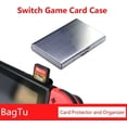 thumbnail image 5 of 10 in 1 Metal Switch Game Card Case for Nintendo, BagTu Portable Card Protector for 8 Switch Game Cards and 2 Memory Cards, 5 of 5