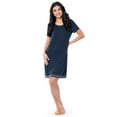 thumbnail image 3 of Fruit of the Loom Women's Soft and Breathable Pajama Sleepshirt, Sizes S-5X, 3 of 9