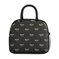 thumbnail image 2 of Bee Honeycomb Print Lunch Box Lunch Bag for Women Men Large Capacity Insulated Leakproof Reusable Lunch Tote Bags Work Picnic, 2 of 6