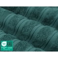 thumbnail image 6 of American Soft Linen Luxury 4 Piece Bath Towel Set, 100% Cotton Turkish Bath Towels for Bathroom, Teal, 6 of 9