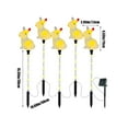 thumbnail image 6 of sruoe Outdoor Patio Garden Lights Decor, Stake Lamp, Waterproof Solar Lights Outdoor, Ground Lights Decoration, Led Easter Solar Lights for Outside Yard Lawn Ornaments, 6 of 6