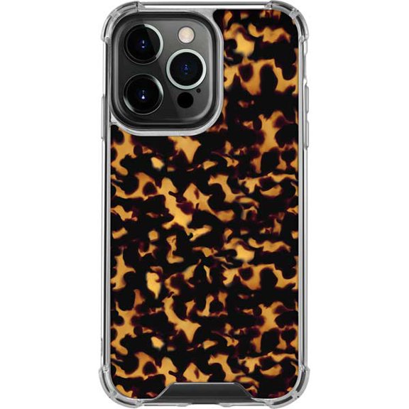 Skinit Tortoise Shell iPhone 15 Pro Clear Case