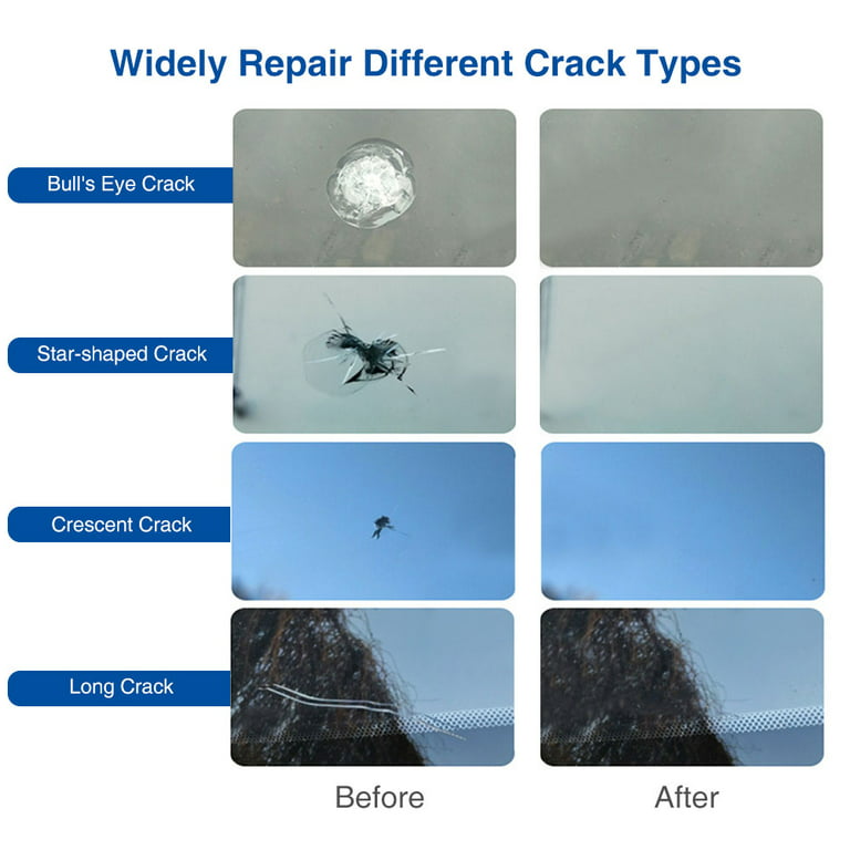 SUCADA Nano Glass Repair Fluid,Automotive Glass Nano Repair Fluid  Solution,Glass Nano Repair Fluid, Windshield Repair Kit Upgraded Windshield  Crack
