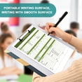 thumbnail image 5 of FORMRS 3 Ring Binder with Pockets 1.5" D-Rings Clip Board 200 Sheets Capacity, Beige Stripes, 5 of 8