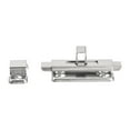 thumbnail image 3 of Uxcell 2" Sliding Latch Lock Stainless Steel Brushed Silver Tone 1pcs, 3 of 4
