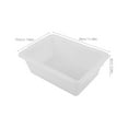 thumbnail image 2 of LEEYNEER 3pcs Commercial Bus Tub Plastic Rectangular Tub Washing Tub for Home Multipurpose Plastic Bin Rectangular Utility Commercial Tote Tub for Home Restaurants, 2 of 8
