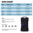 thumbnail image 5 of Lsque Mathematica Science Print Men's Cotton Blend Sleeveless Muscle Shirts (S-3XL)- Moisture Wicking, Odor Protection, UPF 30+,Medium, 5 of 8