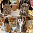 thumbnail image 2 of Autumn Winter Travel Backpack Large Capacity Laptop Daypacks Leopards Print Backpack Student School Backpack Preppy Bag, 2 of 8