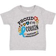 thumbnail image 3 of Inktastic Proud of My Cousin Autism Awareness Boys or Girls Baby T-Shirt, 3 of 5