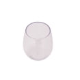 thumbnail image 4 of Hometrends Hammer Clear Acrylic Stemless Wine 498mL, 4 of 6