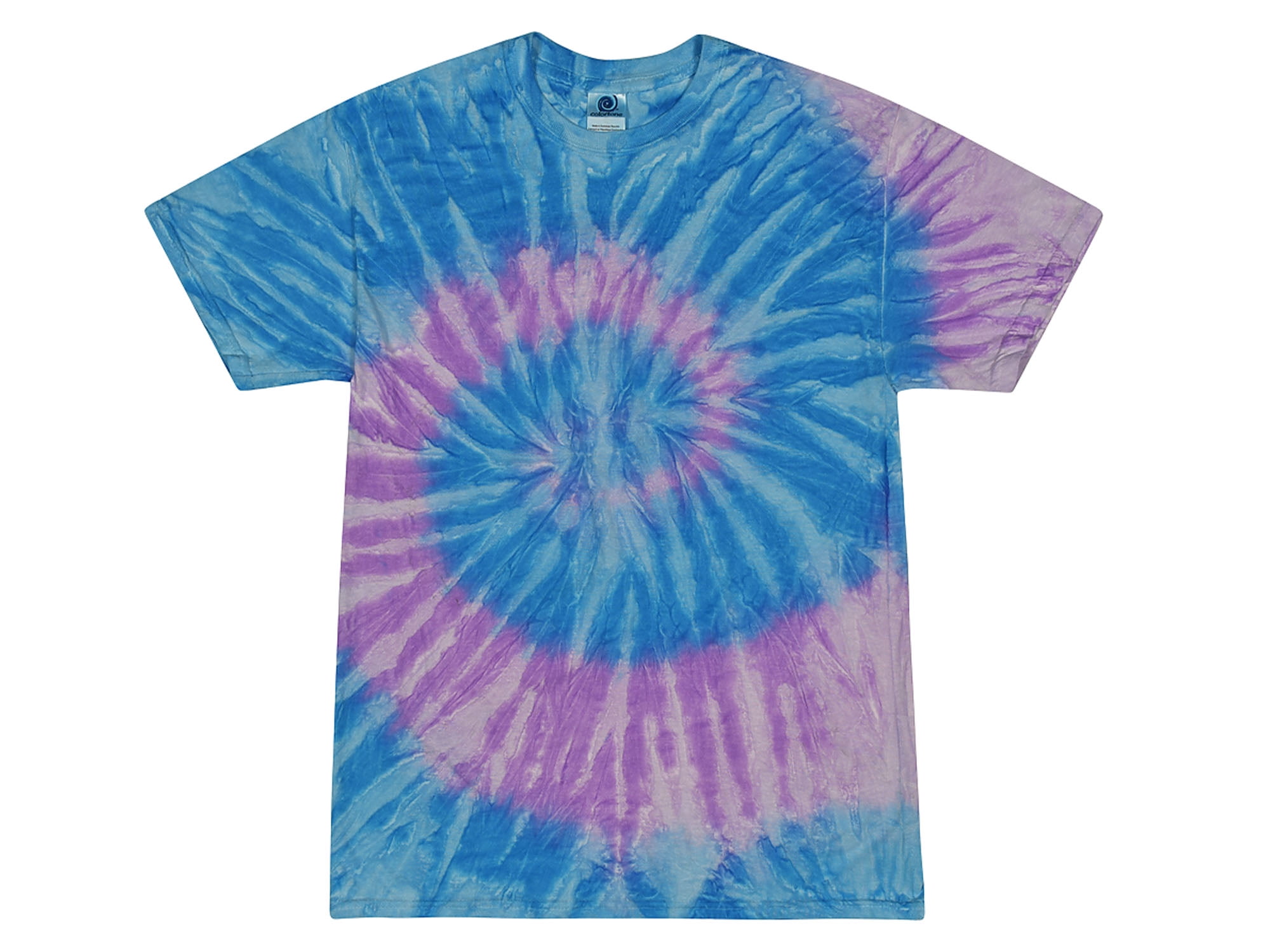 Colortone Tie Dye T-Shirts Multicolor Spiral Boys and Girls Sizes ...