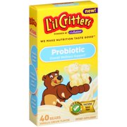L'il Critters™ Powered by Vitafusion™ Bear Shaped Vanilla Cream Flavor Probiotic Dietary Supplement 40 ct box