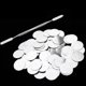 thumbnail image 5 of 100pcs Sartenes de Maquillaje Hoja Magnéticas + 1 piece Palillo de de material acero Inoxidable, 5 of 9