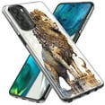 thumbnail image 2 of MUNDAZE Motorola Moto G Power Ancient Lion Sculpture Shockproof Clear Hybrid Protective Phone Case Cover, 2 of 5