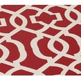 thumbnail image 4 of Pillow Perfect Intérieur/extérieur Nouveau Coussin de Banquette Géo, Rouge, 4 of 4