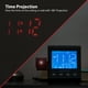 Magnasonic Réveil de Projection avec Radio AM / FM, batterie de secours, réglage automatique de l'heure, double alarme et entrée audio 3,5 Mm - 1 An de Garantie Prolongée – image 3 sur 8