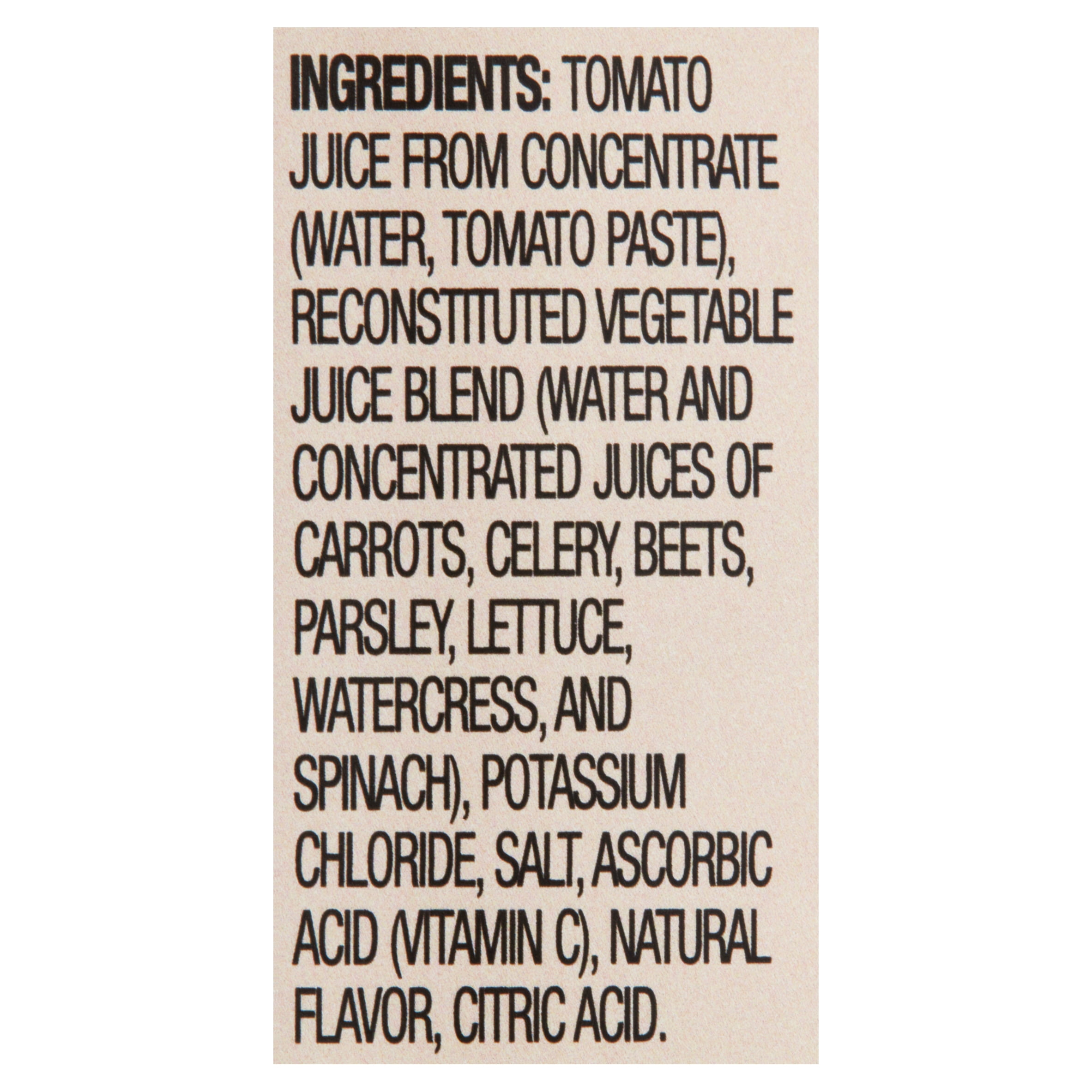 Great Value Low Sodium Vegetable 100% Juice, 64 fl oz