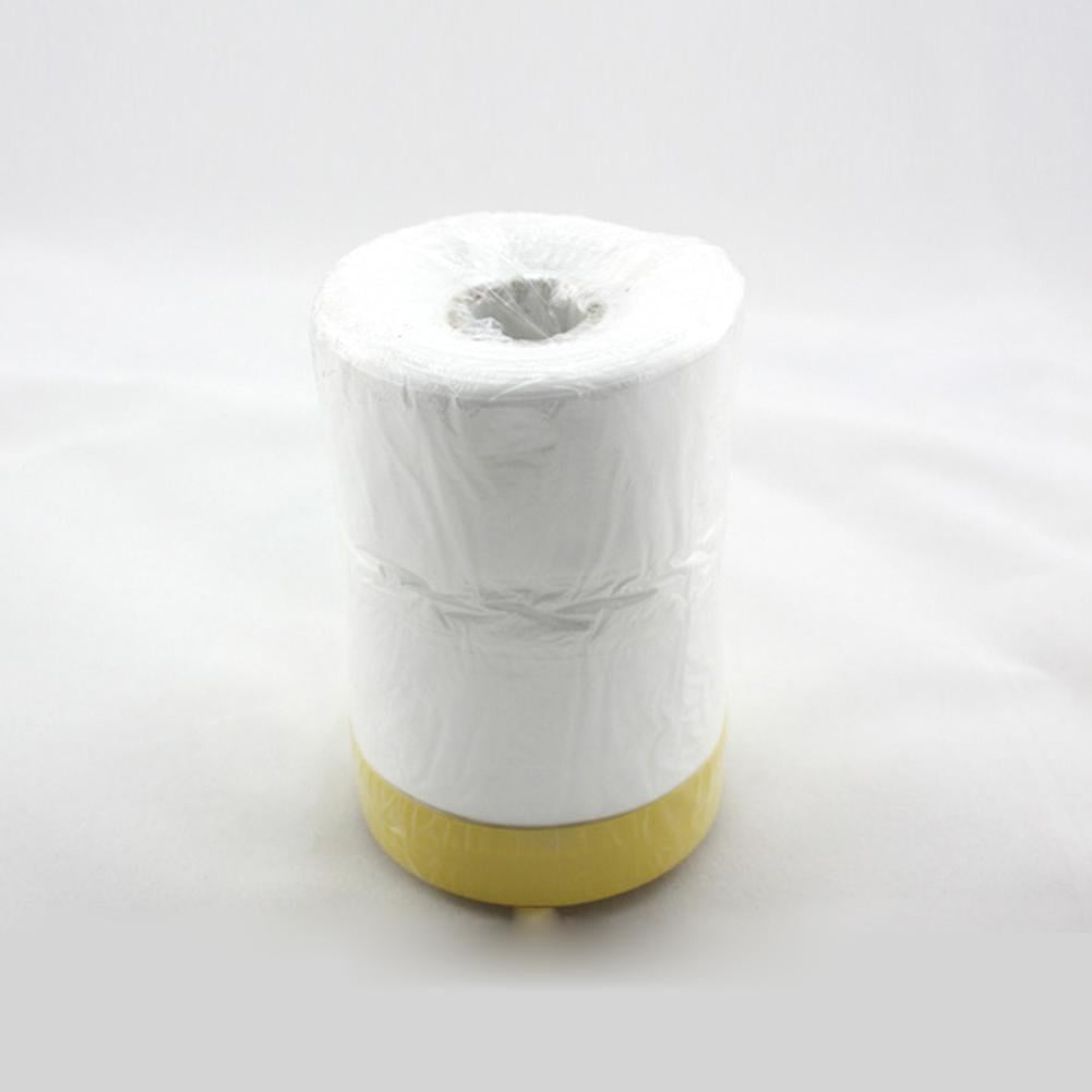 20M Decorative Spray Paint Cover Protective Film Pre-taped Plastic Drop Cloths 