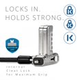 thumbnail image 4 of Candado para portátil Kensington Universal 3 en 1, cable de 1,8 m, 4 of 7