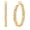 Gold-30mm, variant on 14K Gold Plated Hoops Earring for Women, Gold Thick Hypoallergenic Twisted Hoop Earrings with Cubic Zirconia Gifts