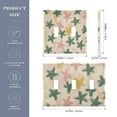 thumbnail image 2 of Yayeee Toggle Light Switch Wall Plate 2-Gang 4.56"x4.48" Decorative Outlet Cover, Pastel Pink Stars, 2 of 7