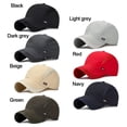 thumbnail image 6 of Unisex Quick Dry Cotton Sun Hat Baseball Cap Snapback Hats Mesh BEIGE, 6 of 8