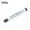 thumbnail image 3 of Uxcell 5pcs Wood Filler Sticks Wooden Wax Touch Up Furniture Repair Crayons for Scratch Cracks Hole Table Wood Floor, Charcoal, 3 of 7