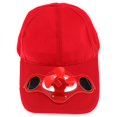 thumbnail image 2 of Sombrero de Ventidor Sor, Gorra de Doble de Verano, Gorra de Senderismo, Visera rojo 14,5 * 24 Macarena gorra deportiva, 2 of 7