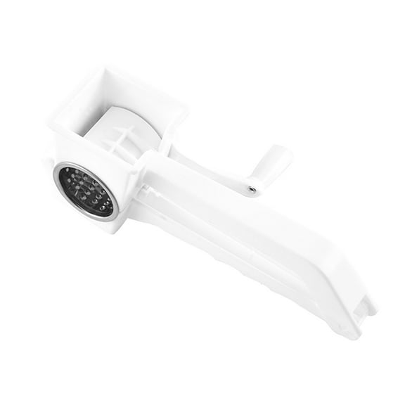 Wovilon Stainless Steel Two-In-One Cheese Grinder Hand-Cranked Rotary Cheese Grater