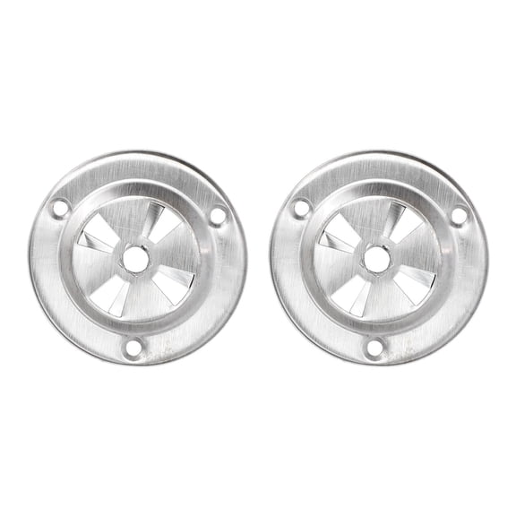 STRANDCHIC Creative Air Vent Silver Stainless Steel for Oven Drying Heat Dissipation 2Pcs