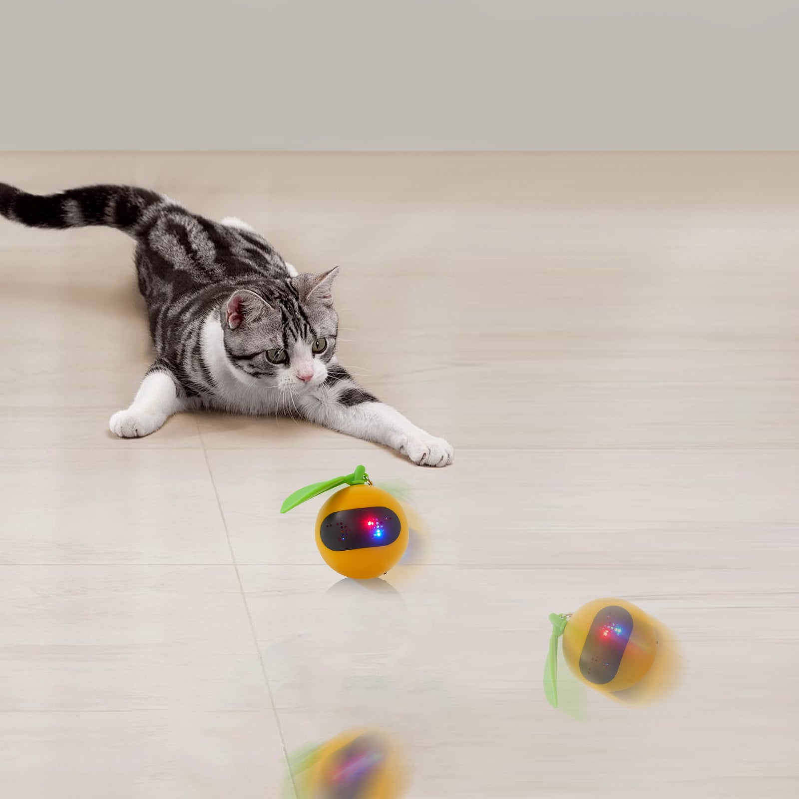 Modern Interactive Cat Toy, Electric Moving Ball, Automatic Rolling Ball Cat Toy for Homes, Pet Shops, Living Rooms, Bedrooms