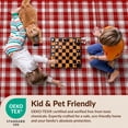 thumbnail image 4 of Design&I 6'x9' Ultra Soft Area Rug, Decorations Plaid Gingham Farmhouse Tartan Snowflake Welcome None Fluffy Washable Non Shedding for Guest Room Bedroom Living Room, 4 of 7