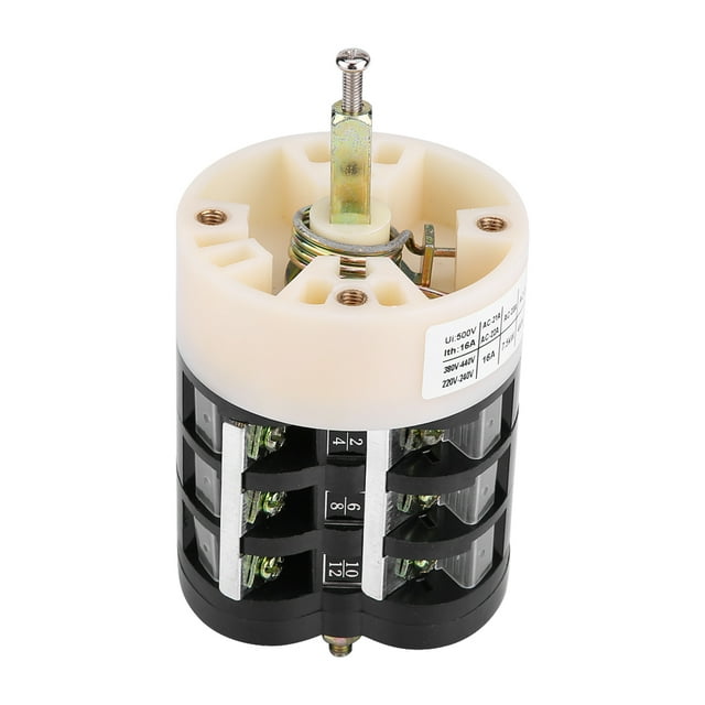 Forward Reverse Switch,220V/380V 16A Tire Changer Machine Motor Switch Motor Forward Reverse Switch Power Packed Performance