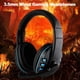 thumbnail image 2 of Genérico Auriculares Gaming cables de 3 5mm Orejeras Cerradas con MICR Fono cancelaci n Ruido y Control Volumen para PC Laptop Tel, 2 of 2