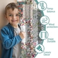 thumbnail image 3 of Blackout Kids Curtains,Pioneer Flower Childrens Insulated Curtains Set Of 2,Bedroom Essentials,Toddler Room Decor 42x54in(106x137cm), 3 of 4