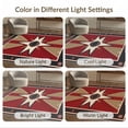 thumbnail image 7 of ODIKA Football Border Cave Vintage Pennant Lone Athletic Bold Stripe for Dining Room, Large Office, Lounge, Non-Slip Chair-Friendly, 7 of 7