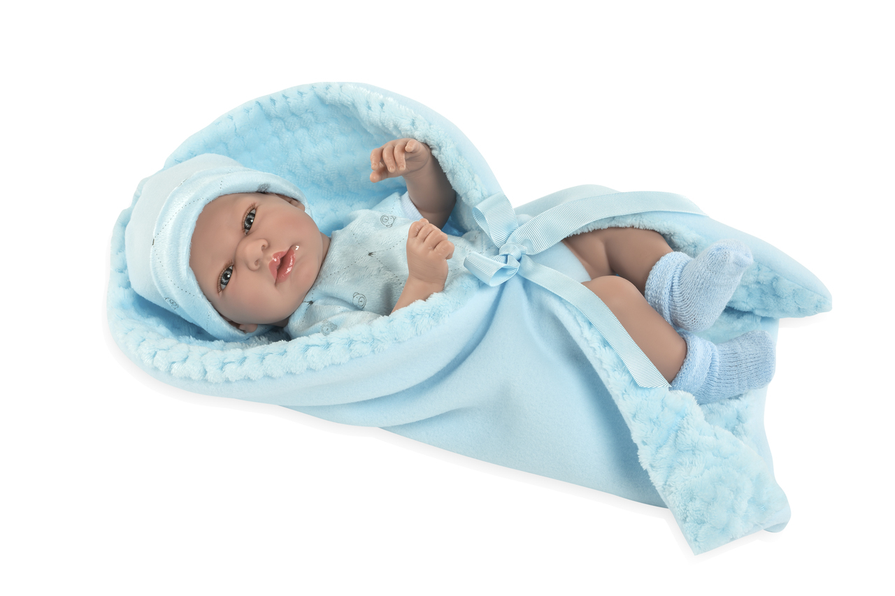 Ann Lauren Dolls 15 Inch Baby Boy Doll Anatomically Correct